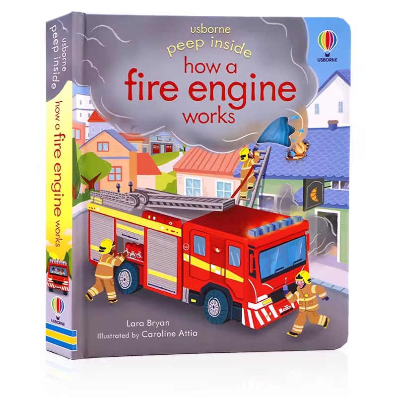 English Kids Education - Usborne Peep Inside Come funziona un'autopompa