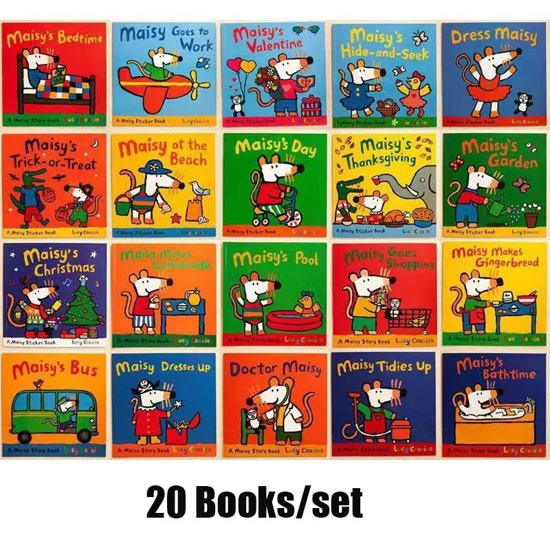 Kids Education Age - 20 libri/Set Maisy Mouse English Picture