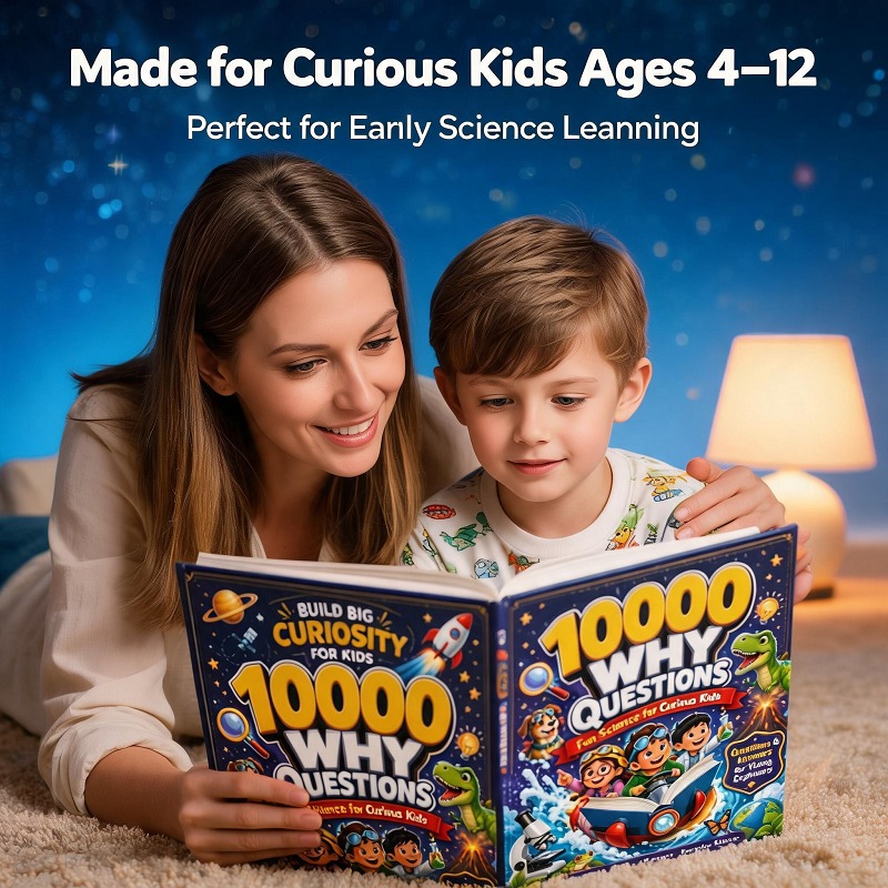 English Kids Education - 10000 perché: l'enciclopedia scientifica per bambini,