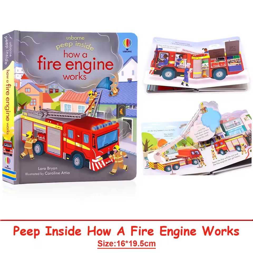 Usborne Peep Inside Come funzi - English Kids Education recensione e prezzo