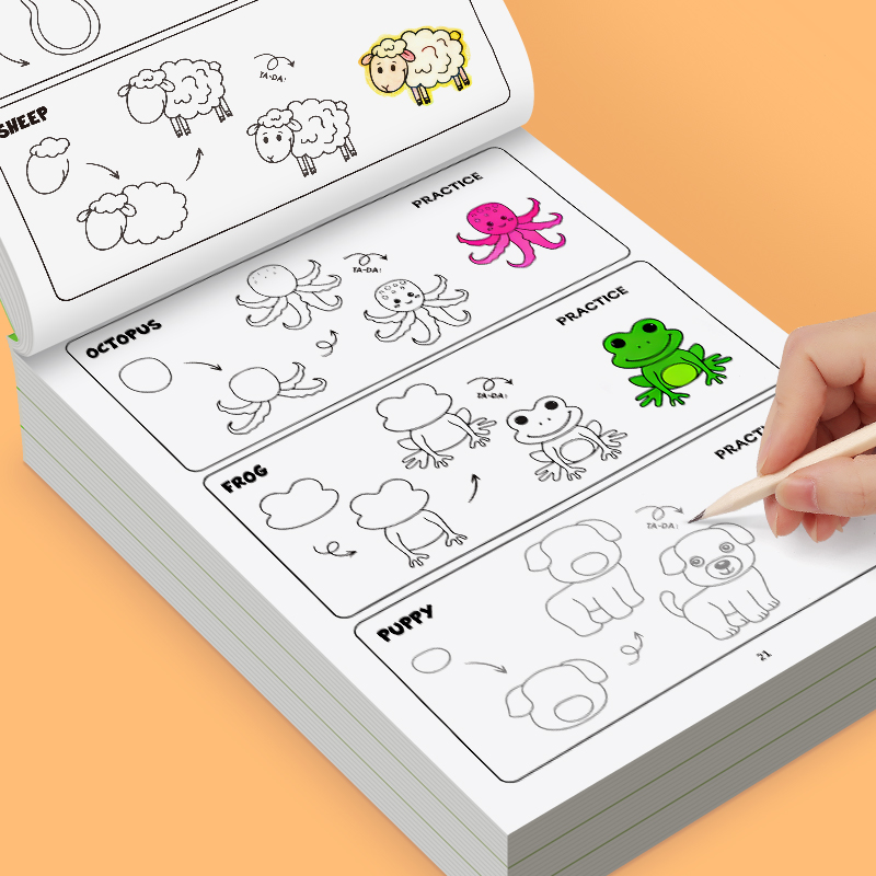 Libro di disegni di animali pe - Kids Education Steps recensione e prezzo
