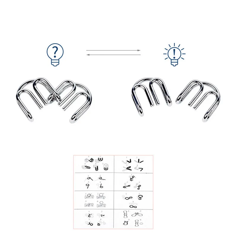 8 pz/set metallo Montessori Wi - Kids Education Material recensione e prezzo