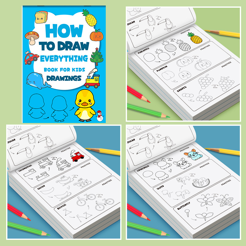 Libro di Disegno Passo-Passo p - Kids Education Steps recensione e prezzo