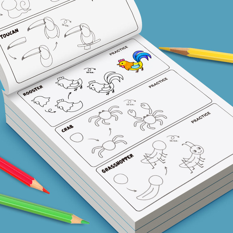 Libro di Disegno Passo-Passo p - Kids Education Steps recensione e prezzo