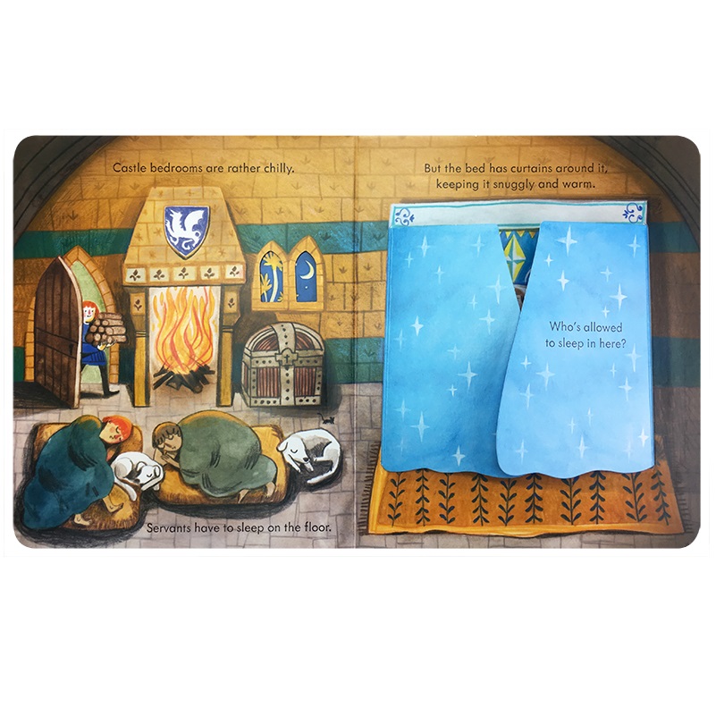 Usborne Peep Inside The Castle - Kids Education Age recensione e prezzo