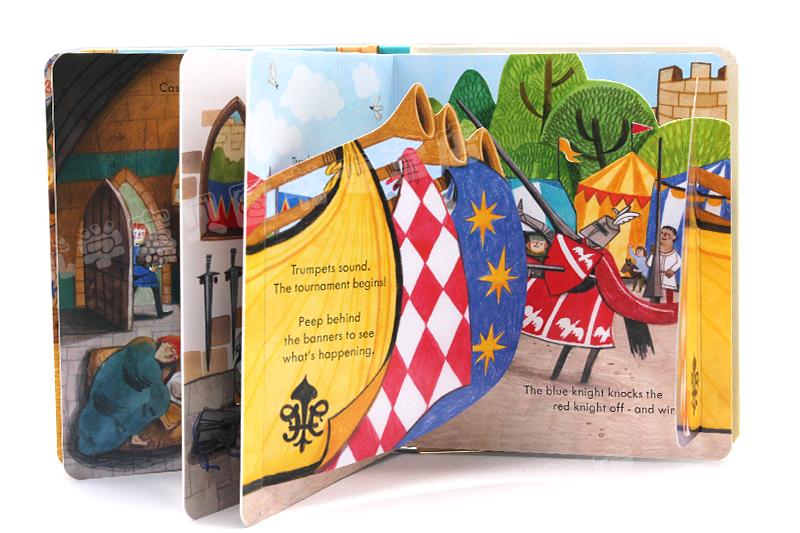 Usborne Peep Inside The Castle - Kids Education Age recensione e prezzo