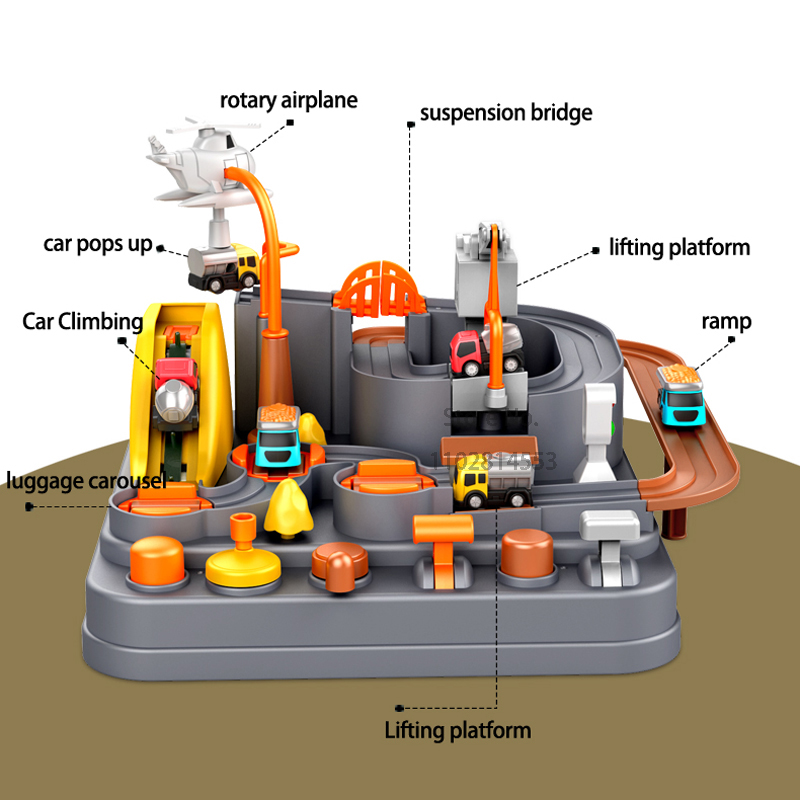 Hot Racing Rail Car Model Trai - Kids Education Material recensione e prezzo