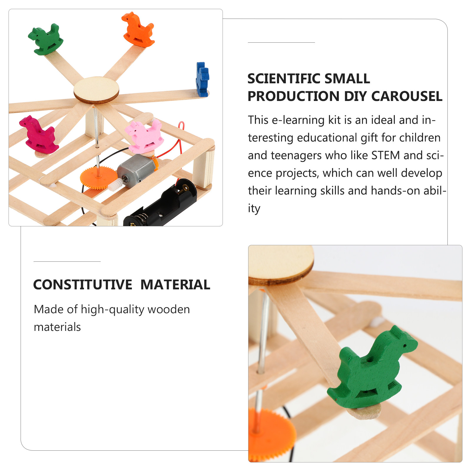 1 Set Kit di Montaggio Giostra - Kids Education Material recensione e prezzo